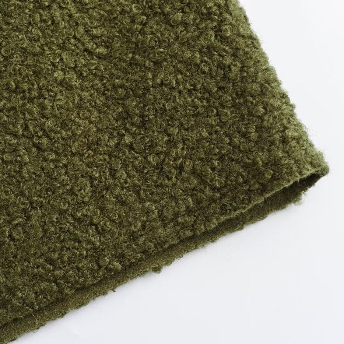 Locker geschnittenes Sweatshirt mit Stehkragen