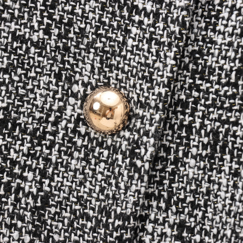 Tweed Anzug-Set mit Rock/Shorts – Zweiteiler