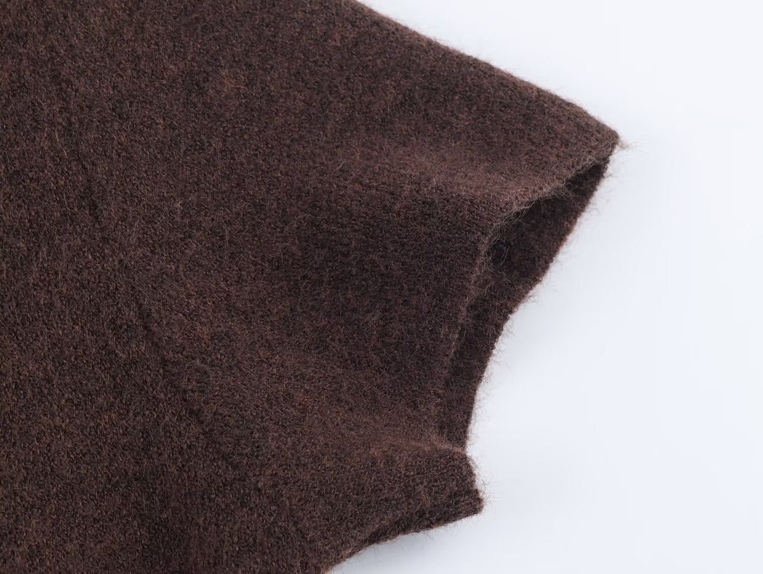 Wollkleid mit Kunstfaser-Mix