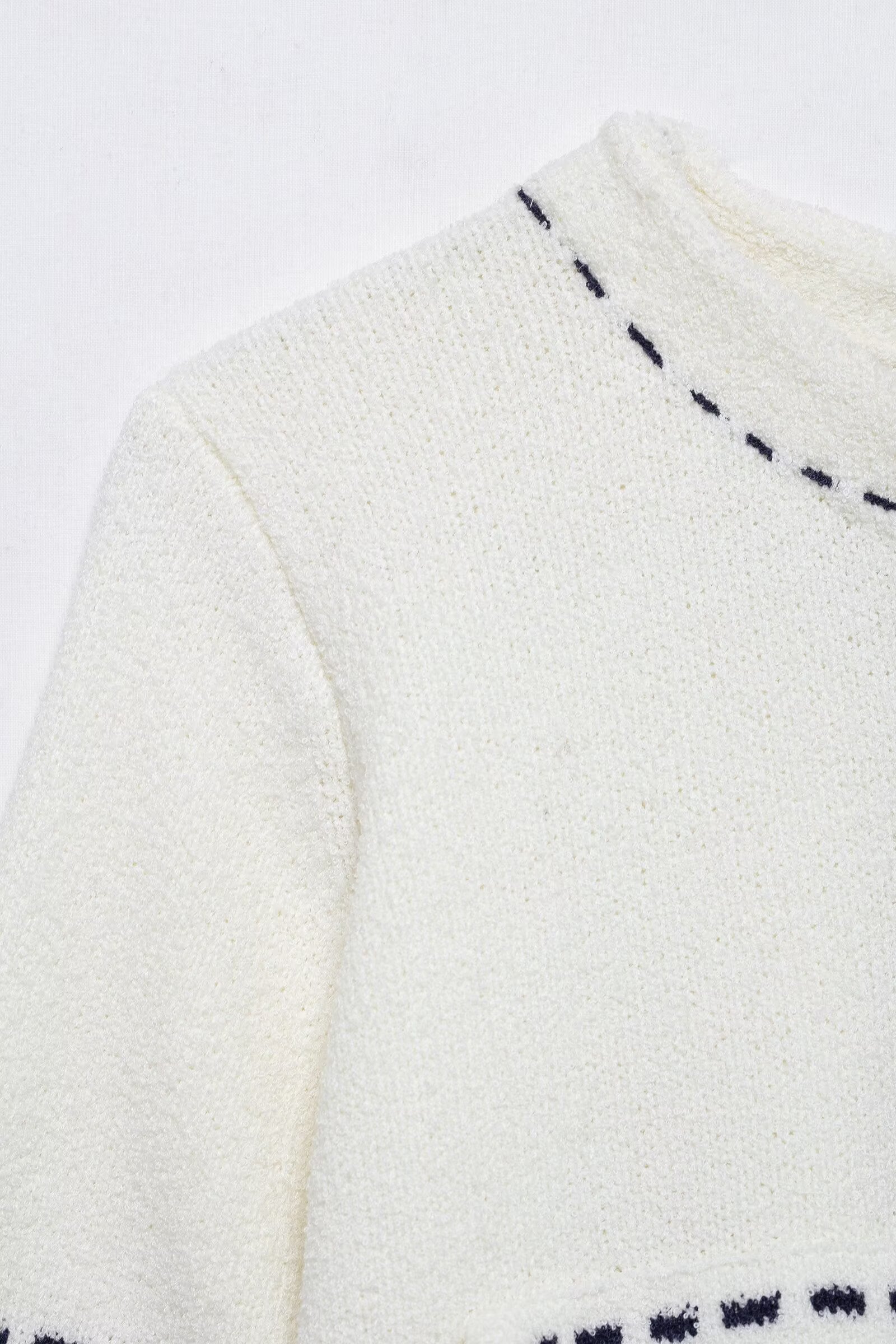 Strickjacke mit Rundhalsausschnitt