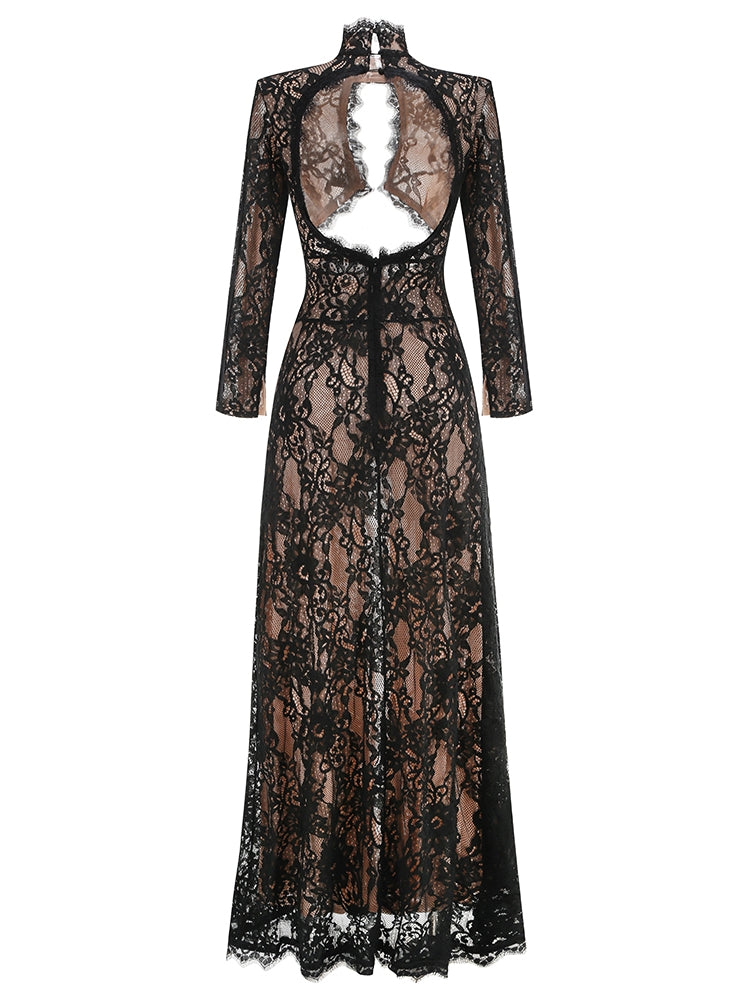 Abendkleid im Spitze