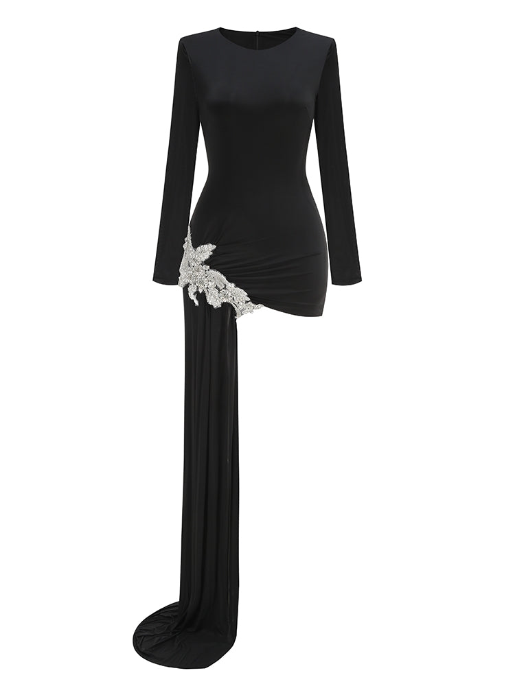 Mini-Bodycon-Kleid mit Spitze