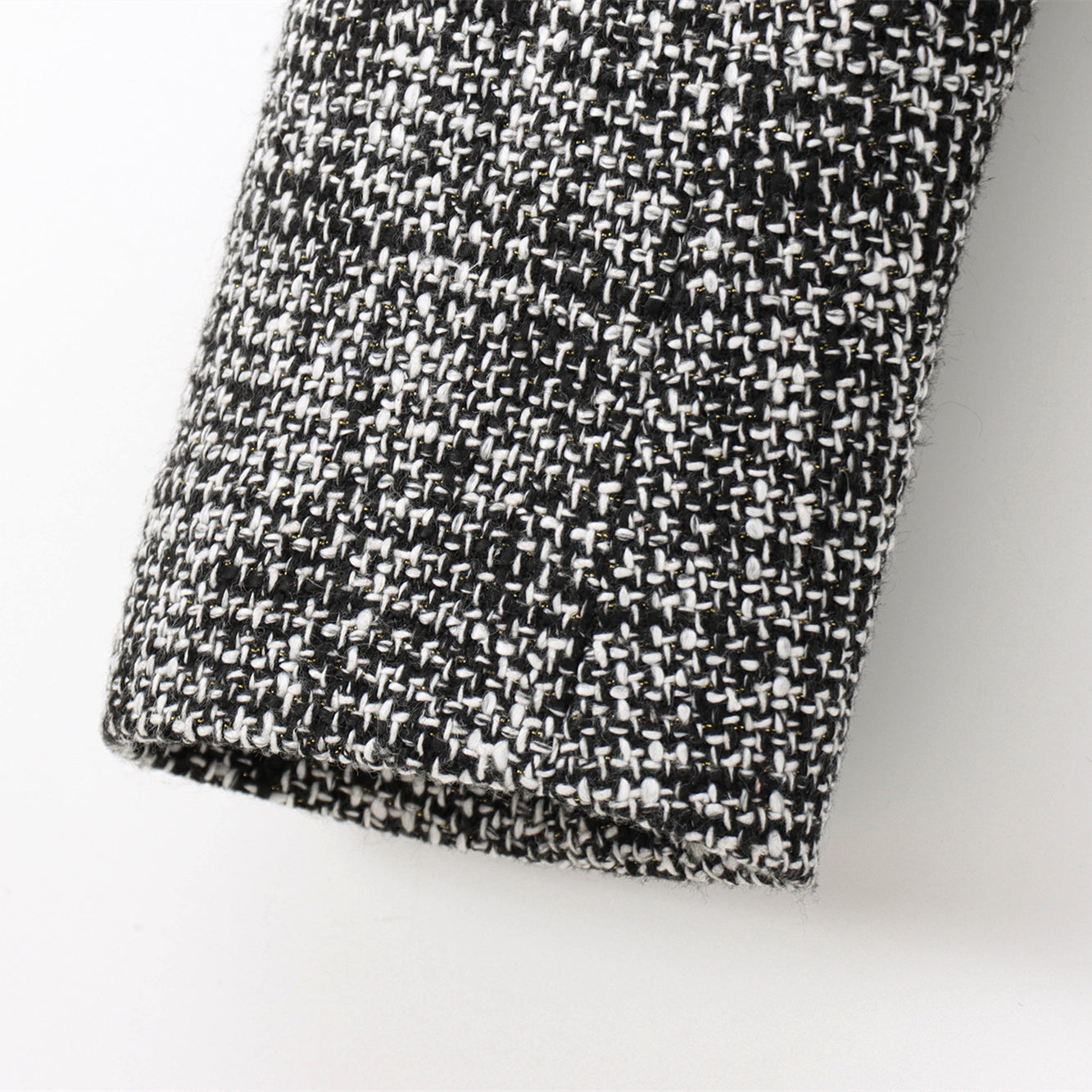 Tweed Anzug-Set mit Rock/Shorts – Zweiteiler