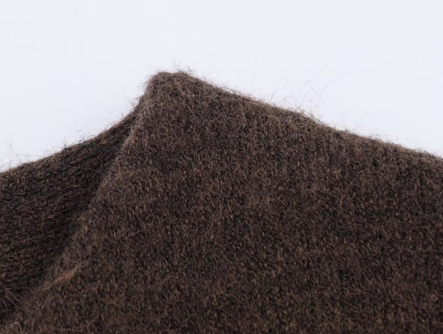 Wollkleid mit Kunstfaser-Mix