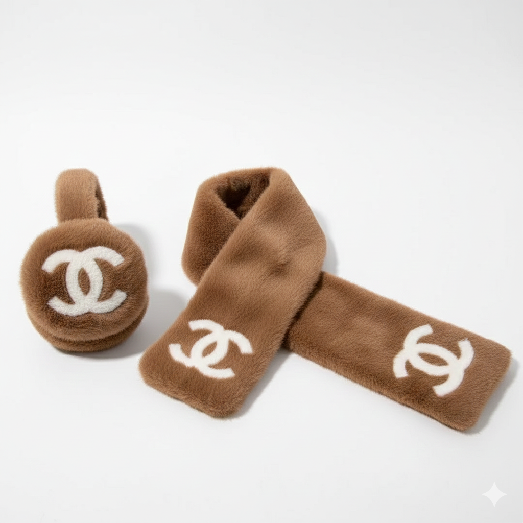 Luxuriöses CC Kunstfell-Set