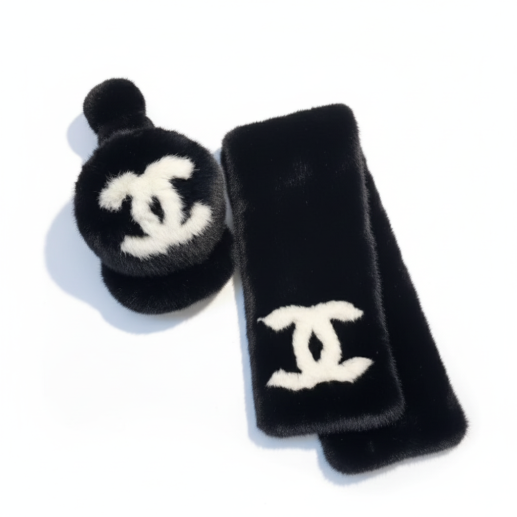 Luxuriöses CC Kunstfell-Set